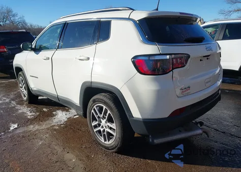 2020 Jeep Compass Sun And Safety 4X4 z USA, uszkodzony, nr VIN 3C4NJDBB5LT258482